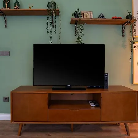 Forest Inspired Designed 1br Luxury Flat In Tomtom *